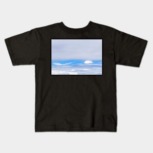 Cloudy Sky scene Kids T-Shirt